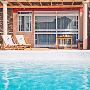 Appartement mit Pool in La Pared