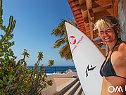 Dachterrasse unseres Surfcamps "Casa Alberto" in Morro Jable Dachterrasse unseres Surfcamps "Casa Alberto" in Morro Jable