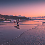 Wunderschöner Sonnenuntergang in La Pared