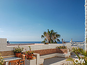 große Dachterasse mit Sitzecken große Dachterasse mit Sitzecken