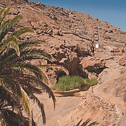 Kleine Kapelle auf Wanderweg