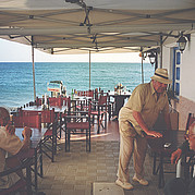 Fischrestaurant in Morro Jable am Strand
