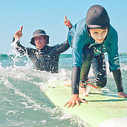 Take Off Technik auf dem Wasser
