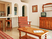 Die Bungalows haben Sat-TV