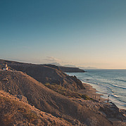 Sonnenuntergang am Strand von La Pared